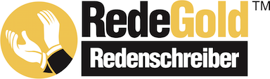 RedeGold Redenschreiber (Logo) übertrifft KI-Vorlagen